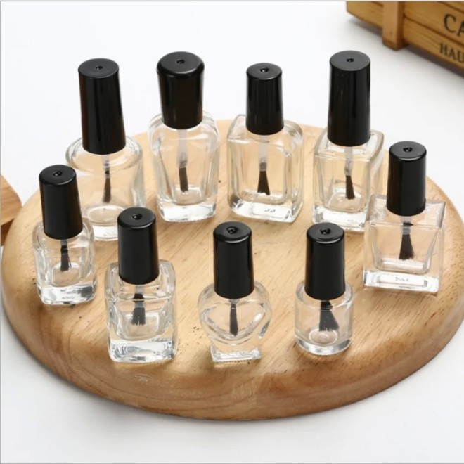 2ml51015 Nail Polish Bottle Gel Empty With Brush Glass Blending Container