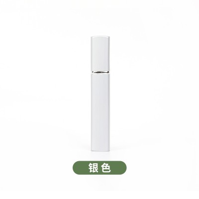 12ml Square Perfume Spray Bottle, Aluminum Foil Shell, Glass Inner Liner, Portioning , Portable , Empty