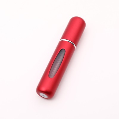 Bottom Filling 8ml 5ml Mini Refillable Perfume Bottles Travel Sized Aluminum Perfume Atomizer Spray Bottle