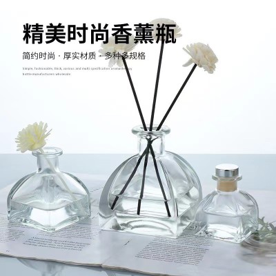 Wholesale Glass Aroma Bottles, Transparent Vases, Home Diffusers, Yurts, Flameless , Rattan Perfume