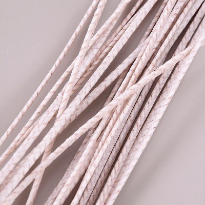DIY Scented Candle Wick, 15cm Long, 100 Pieces Closely Woven With Cotton Paper, Large Base, Soybean Wax Jelly