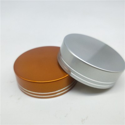 70-400 Gold Lids Cosmetic Metal Aluminum Plastic Cream Screw Top Jar Cap Lid