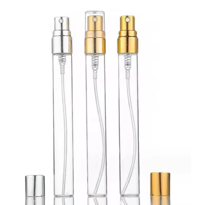 Empty 1ml 1.5ml 1.8ml 2.5ml Clear Mini Atomizer Mist Vial Sample Spray Glass Perfume Bottle