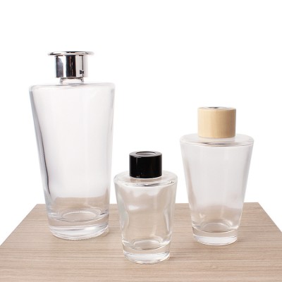 100 ML 200 ML 500 ML Home Fragrance Aromatherapy Oil Large Glass Bottle Empty Reed Diffuser Bottle with Stopper