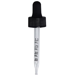 Hot Sale 18/400 18/410 Aluminum Silver Gold Essential Oil Glass Bottle Dropper