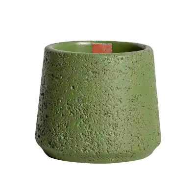 Cross-border Lengshan Series Cement Aromatherapy Candle Cup DIY Fire-free SPAR Indoor Romantic Lasting Fragrance Accompanying Ce