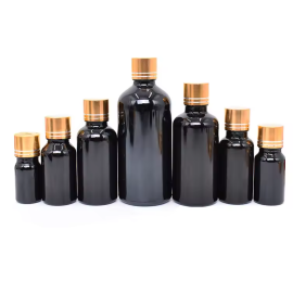 Black Essential Oil Bottles,black Essential Oil Glass Bottles,black Aluminium Bottle for Essential Oil