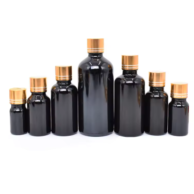 Black Essential Oil Bottles,black Essential Oil Glass Bottles,black Aluminium Bottle for Essential Oil