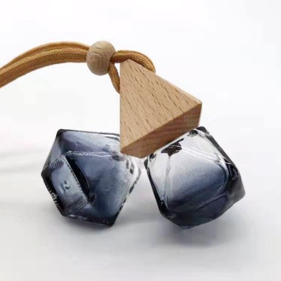 5ml 8ml 10ml 12ml 15ml 17ml Diffuser Car air Freshener Hanging Perfume Bottle Glass Aromatherapy Fragrance Essential Oil Pendant
