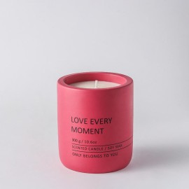 Hot Sale Color Matte Frosted Glass Candle Holder Jar Empty Luxury Jars
