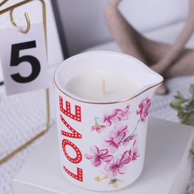 Wholesale Scented Candles for Indoor Use, Home Incense Ornaments, LOVE Romantic Mood, Soy Wax, Smokeless