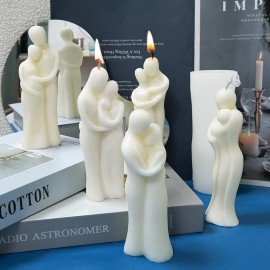 Portrait Scented Candle Silicone Mold DIY Lover Human Body Manual Soap Plaster Decoration Candle Mold