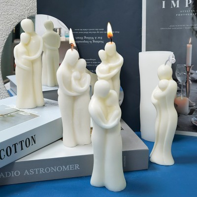 Portrait Scented Candle Silicone Mold DIY Lover Human Body Manual Soap Plaster Decoration Candle Mold