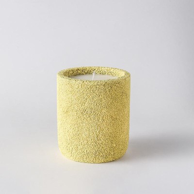 Wholesale 9*10.5cm Big Size Thick Wall Custom Logo Printed Concrete White Luxury Candle Jars for Candle Making