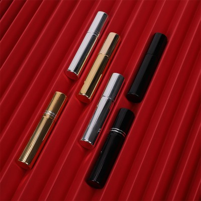 High-end UV Electroplated Spray Bottle 10ML Perfume Portioning Empty Portable Glass Sample Can Be Printed W