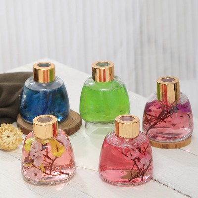 In Stock Car Aromatherapy Bottle Small Glass Fire-Free Bottling Perfume Empty