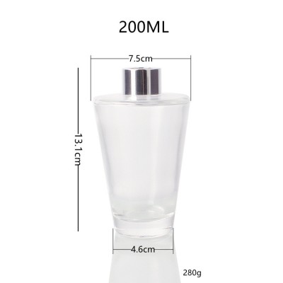 100 ML 200 ML 500 ML Home Fragrance Aromatherapy Oil Large Glass Bottle Empty Reed Diffuser Bottle with Stopper