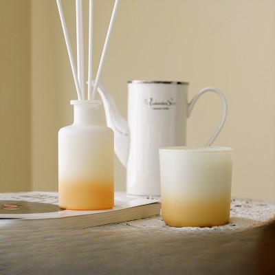 Gradual Color Scented Candle Set Gift Box Fragrance Wedding Companion Gift Business Decoration