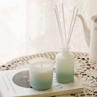 Gradual Color Scented Candle Set Gift Box Fragrance Wedding Companion Gift Business Decoration