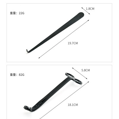 Wholesale Factory Direct 3 in 1 Candle Wick Trimmer Dipper Snuffer with Tray Accessories Scissors Set