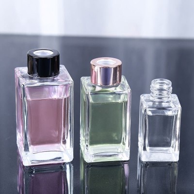 Wholesale 50ml80200 Threaded Mouth Long Square Aroma Diffuser Bottle Without Fire, Dry Flower For Bedroom