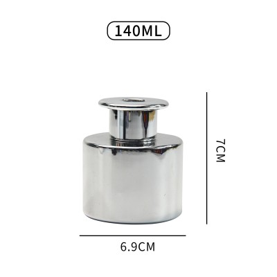 Fireless Aromatherapy Round Perfume Diffusion Bottle Glass Aroma Reed Diffuser Bottle  With Box