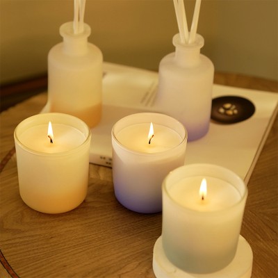 Gradual Color Scented Candle Set Gift Box Fragrance Wedding Companion Gift Business Decoration
