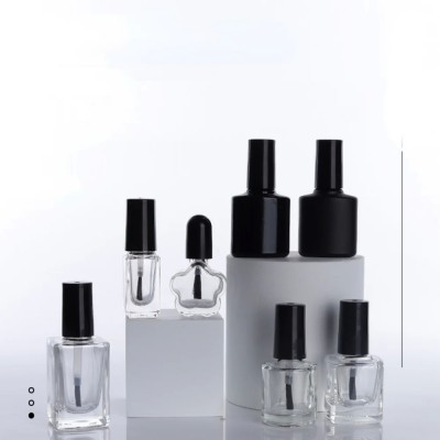 2ml51015 Nail Polish Bottle Gel Empty With Brush Glass Blending Container