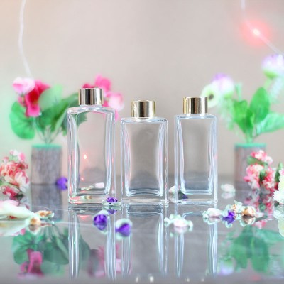 Wholesale 50ml80200 Threaded Mouth Long Square Aroma Diffuser Bottle Without Fire, Dry Flower For Bedroom