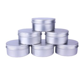 Cookie Box Biscuit Metal Lip Balm Tea Tin,stainless Steel Round Custom Aluminum Tin,white Candle Coin Soap Tobacco Caviar Tin