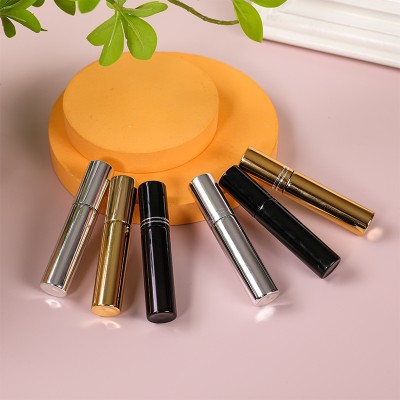 High-end UV Electroplated Spray Bottle 10ML Perfume Portioning Empty Portable Glass Sample Can Be Printed W