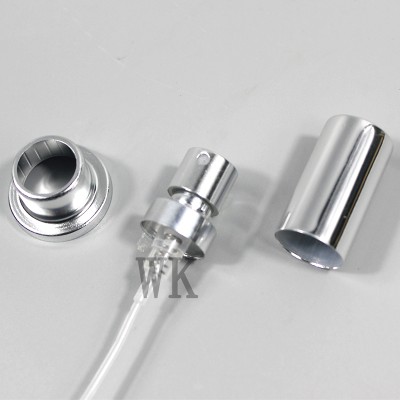 Snap Perfume Sprayer 15mm Large Spray Volume Snap Nozzle Aluminum Sprayer Fine Mist Perfume Pump  Snap on Metal Sprayer Head