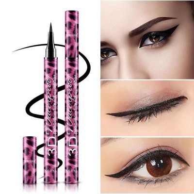 4D Waterproof Mascara and Eyeliner Pen Set Long Lasting Natural Smudge-Proof Makeup Set Eyeliner Eyelash Mascara Pencil