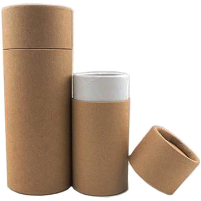 Wholesale High Quality Environmentally Friendly Material Round Paper Tube Kraft Paper Tube Packaging Box Cylindrical Packaging