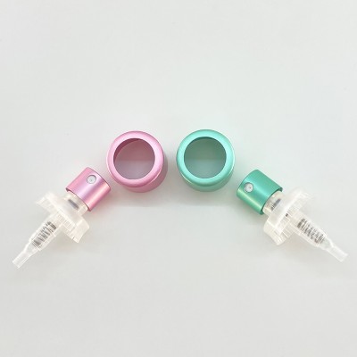 Wholesale Custom Fine Mist Sprayer Flip Top Cap Perfume Pump Head Children's Use Empty Perfume Bottle Plastic Aluminium
