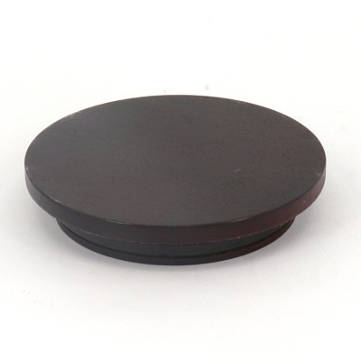 Custom China Gold Supplier Folk Art Acacia Wooden Lids for Jars Laser Painted Model Candle Holders and Board Folk Art Style