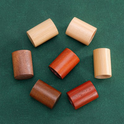 Wholesale Simple Wooden Lid Custom Bamboo Perfume Cap 15mm Perfume Bottle Caps Wood Lids for Perfume Bottles