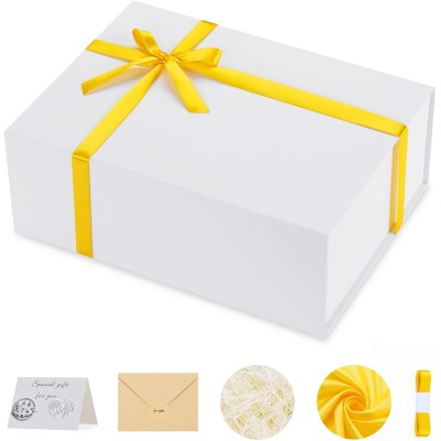 Luxury Black Recycled Rigid Cardboard Foldable Clothes Gift Boxes Custom Logo Packaging Shoe Paper Box