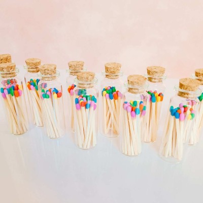 Personalized Decorative Packing Large Household Matches Tube Candle Matches   for Candles Wholesale Long Custom Matches