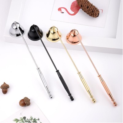 Stainless Steel Straight Tube Candle Snuffer Wick Trimmer Candles Cover Hand Tools Accessories Safely Extinguish