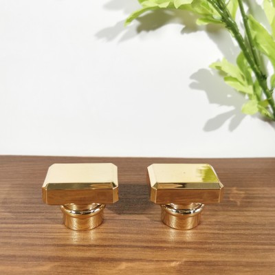 Hot Sale T Shape Gold Luxury Gorgeous Shine Perfume Lid for Perfume Bottle