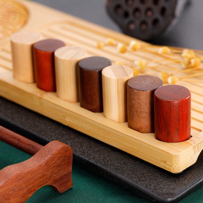 Wholesale Simple Wooden Lid Custom Bamboo Perfume Cap 15mm Perfume Bottle Caps Wood Lids for Perfume Bottles