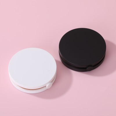Luxury Single-Layer Flip-Top Snap Powder Compacts Blush Compacts Eyeshadow Palettes Empty Boxes Attached Mirrors-for Cosmetics
