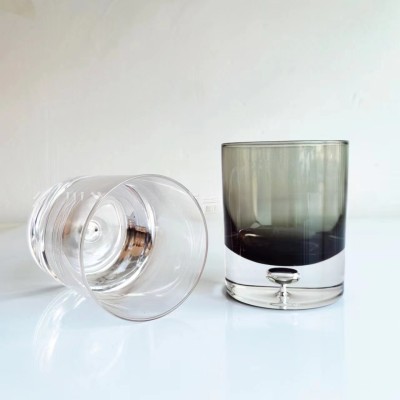 New Bubble Thickened Bottom Water Drop Candle Cup Empty Light Luxury High-grade Aromatherapy Holder Hydroponic Vase G