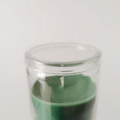 Cylinder Blister Cover Accessory Plastic Flip Top Cap Jars for Candles & Fragrances