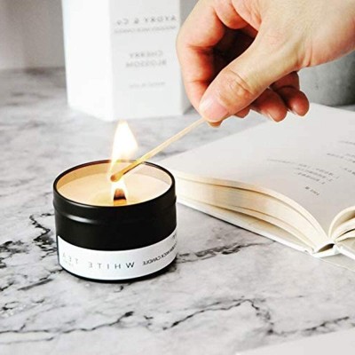Wholesale Eco Friendly Booster Wood Wicks with Metal Sustainer Candle Wicks Double Wicks
