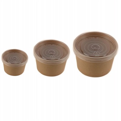 Transparent PP PET Plastic Flat Clear Lids Paper Bowl Covers Supplier-Bottle Caps & Closures Product Category