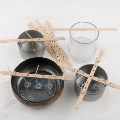 Wholesale Candle Wick Wooden Holders for DIY Candle Making Wicks Center Device Wick Centering Tool Customized Candle Accessories