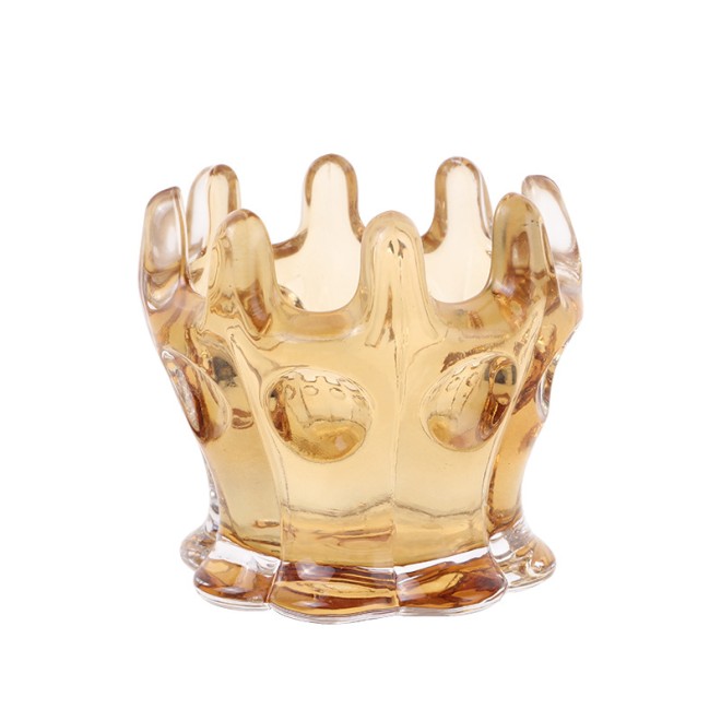 Hot Sale Luxury Crystal Glass Candle Jar New Style Home Decoration With Classic Design Creative and Personality-Filled