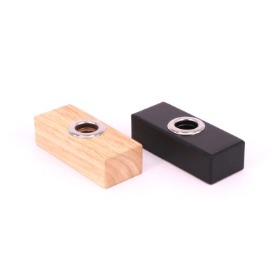 OEM Factory Direct Custom Color Shape Premium Wooden Bamboo Material Round Cap Lids for Perfume Bottles